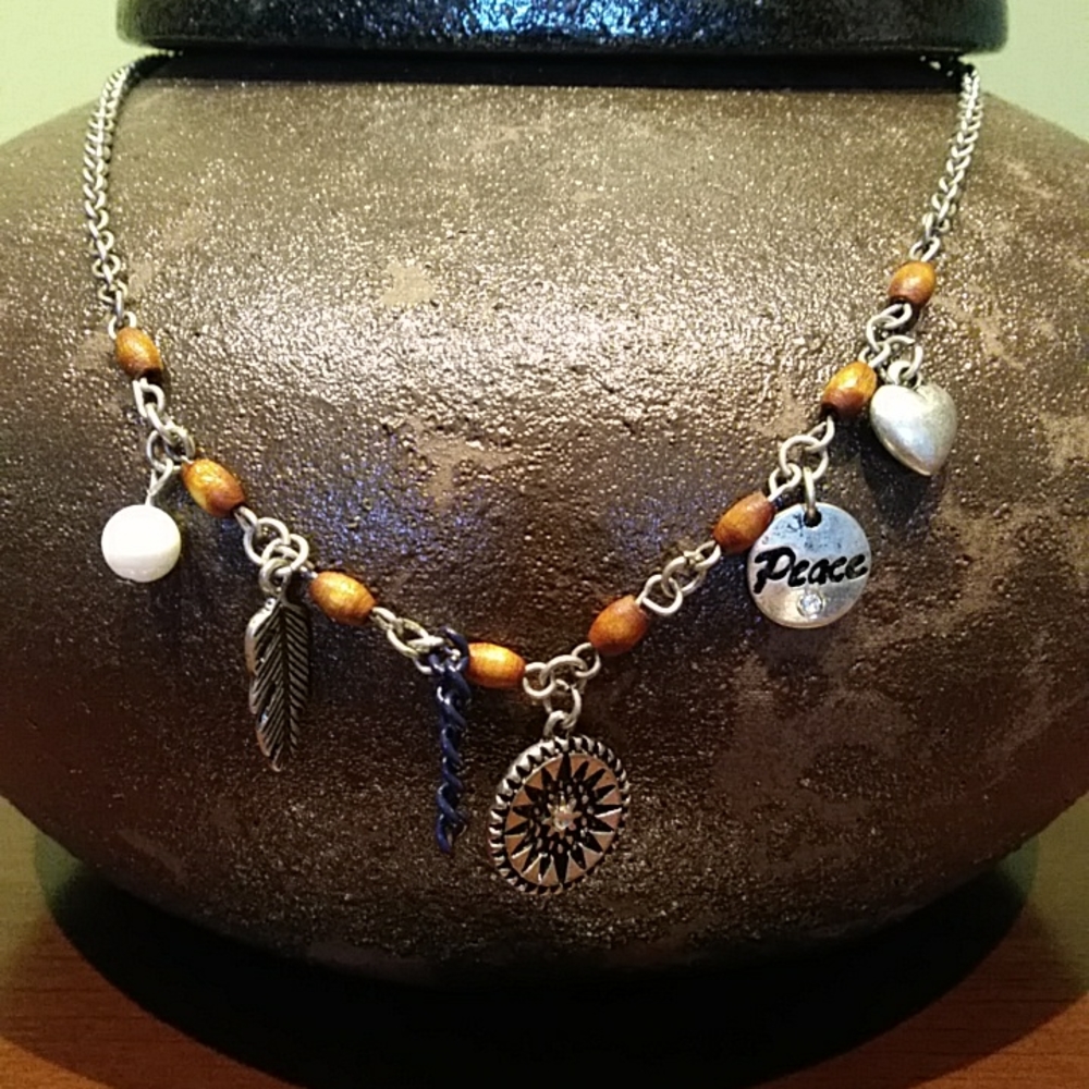Vintage charm necklace